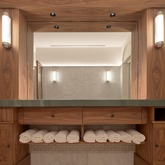 Showers and changing facilities